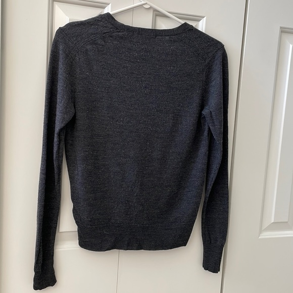 ✨SOLD ✨ Uniqlo Pure Wool Grey Cardigan - S - Picture 2 of 5